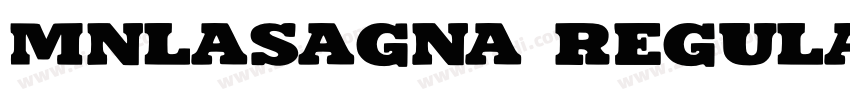 MNLASAGNA Regular字体转换